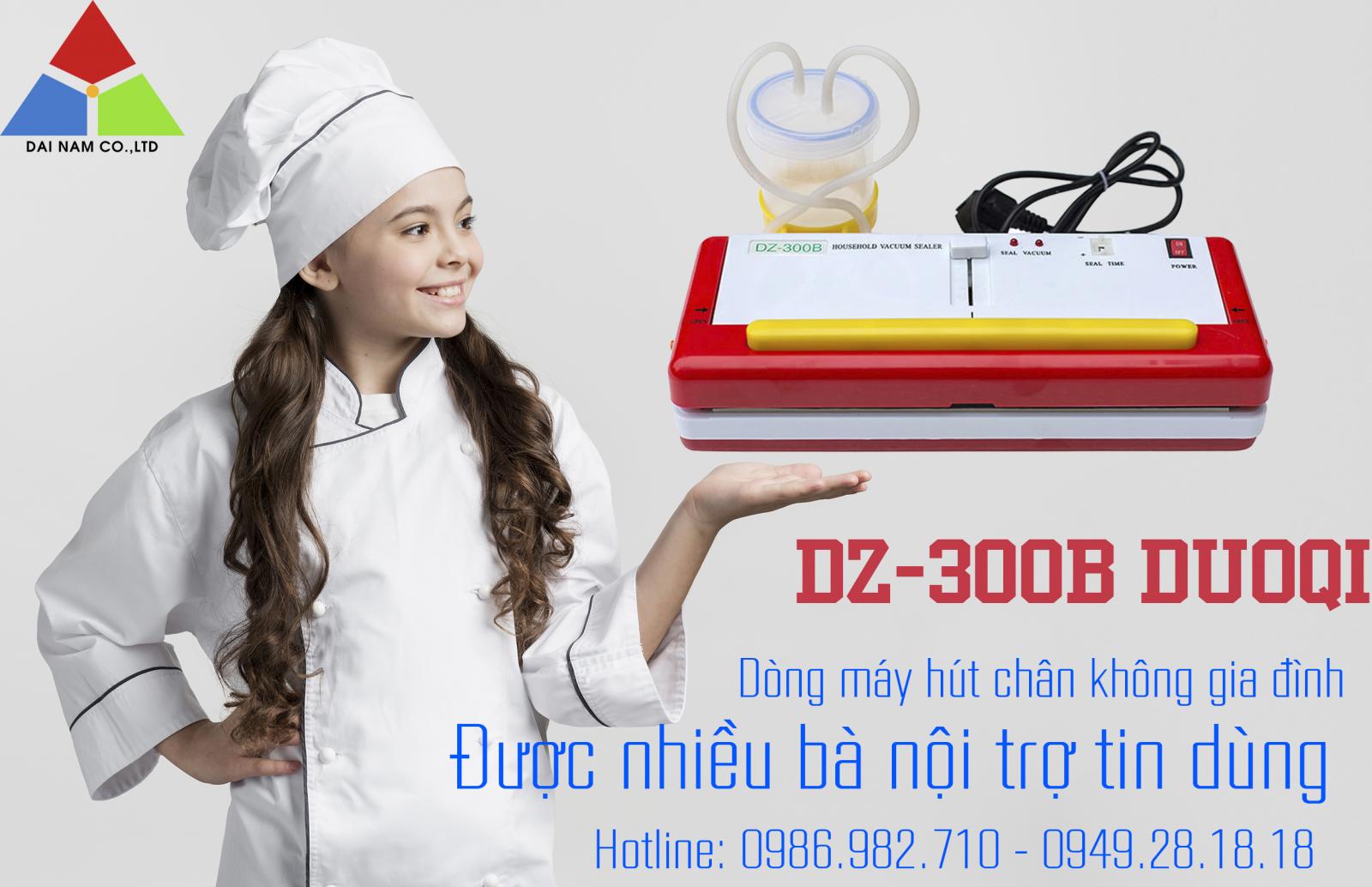 Máy hút chân không mini DZ300B