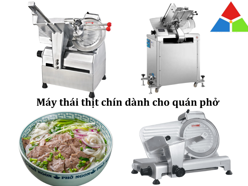 Máy thái thịt bò chín cho quán phở