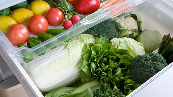 Bảo quản rau củ, quả trong hộc tủ lạnh sẽ giúp thực phẩm tươi ngon hơn