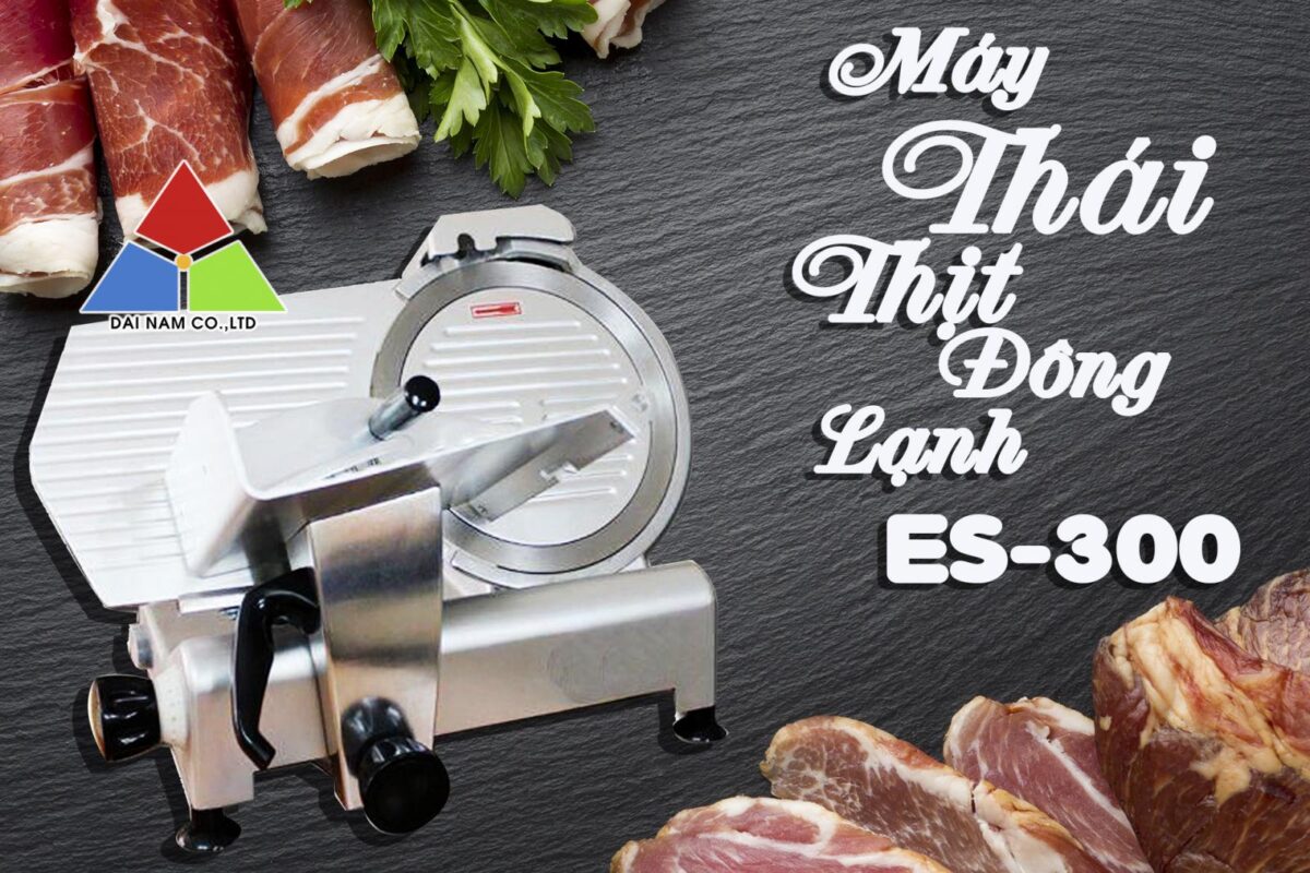 Lưỡi dao máy thái thịt ES-300 làm bằng hợp kim nhôm siêu bền