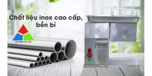 Máy thái thịt QX250 được làm từ chất liệu inox cao cấp