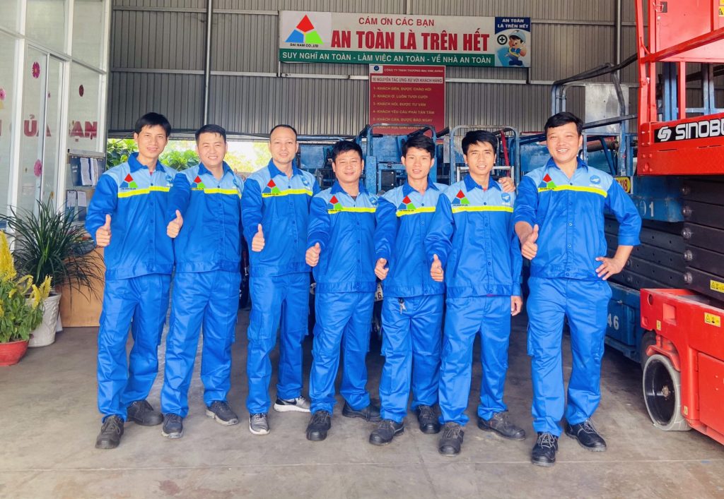 Đội ngũ nhân viên lành nghề chuyên nghiệp của Điện máy Đại Nam