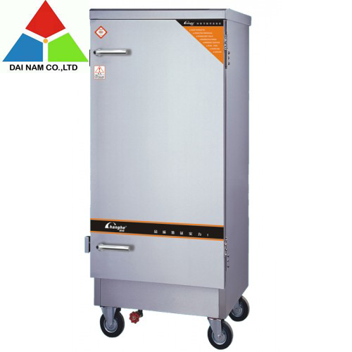 Tủ nấu cơm công nghiệp 12 khay chạy bằng điện