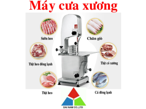 Máy cưa xương có thể cưa hoăc thái nhiều loại thực phẩm